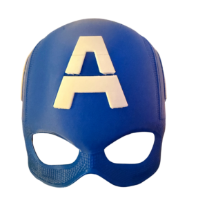 Captain America Maskesi — 3D Baskı Koleksiyon Parçası